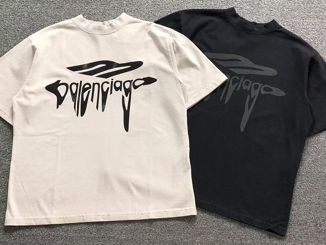 Balenciaga 128 B⭐L⭐⭐⭐IA⭐A T-SHIRT 42042003163 (Im 170Cm 60Kg I Wear Size XS In The Phot) - Image 6