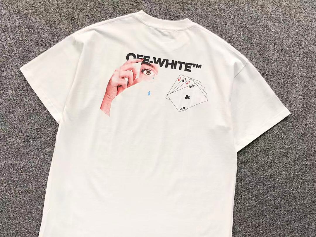 Unbranded 108 OFF-WHITE T-SHIRT 521175419 (Im 170Cm 60Kg I Wear Size M In The Phot) - Image 14