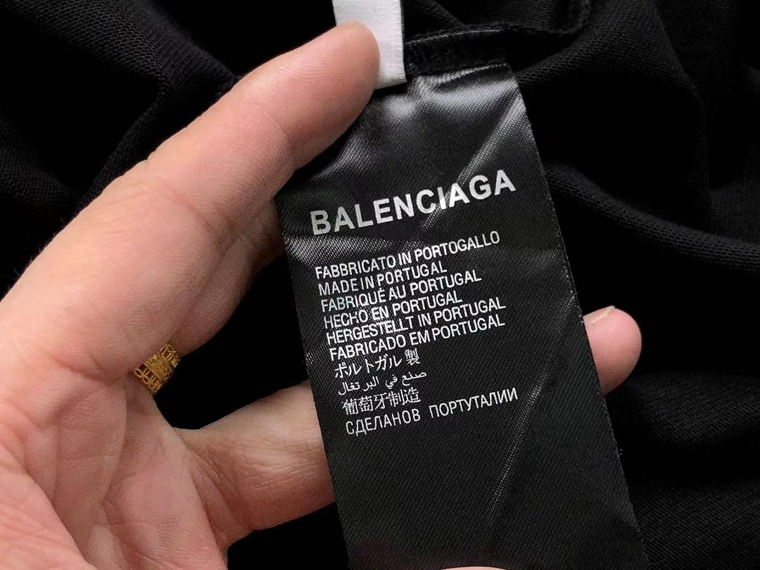 Balenciaga 125 B⭐L⭐⭐⭐IA⭐A T-SHIRT 42042411163 (Im 170Cm 60Kg I Wear Size XS In The Phot) - Image 27
