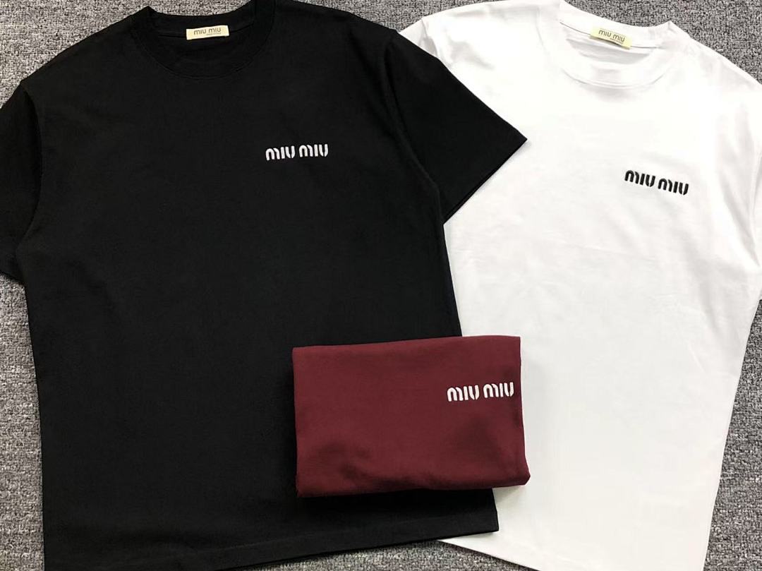 Miu Miu 108 M⭐U T-SHIRT 41072409133 (Im 170Cm 60Kg I Wear Size L In The Phot) - Image 6
