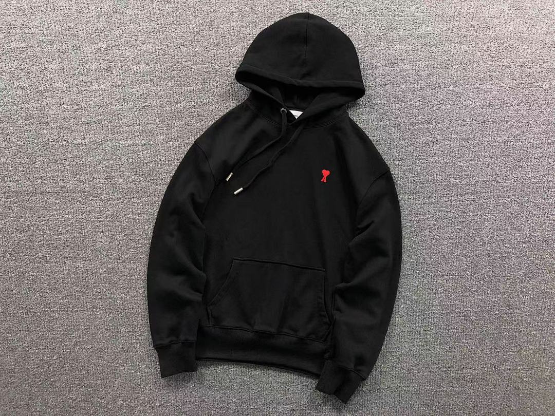 AMI 168 AMI HOODIE 3110170121 (Im 170Cm 60Kg I Wear Size M In The Phot) - Image 9