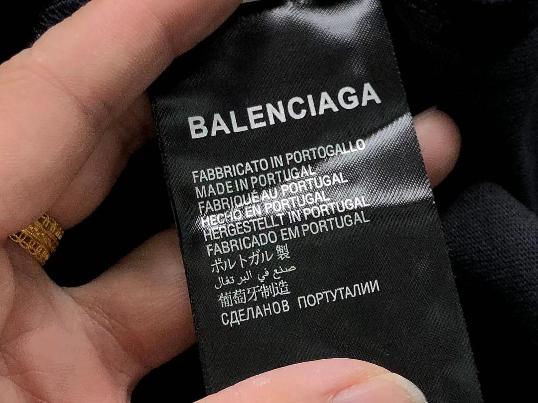 Balenciaga 135 B⭐L⭐⭐⭐IA⭐A T-SHIRT 42042006163 (Im 170Cm 60Kg I Wear Size XS In The Phot) - Image 20