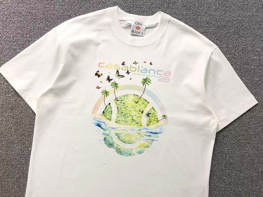 Casablanca 98 CASABLANCA T-SHIRT 5212308127 (Im 170Cm 60Kg I Wear Size XL In The Phot) - Image 8
