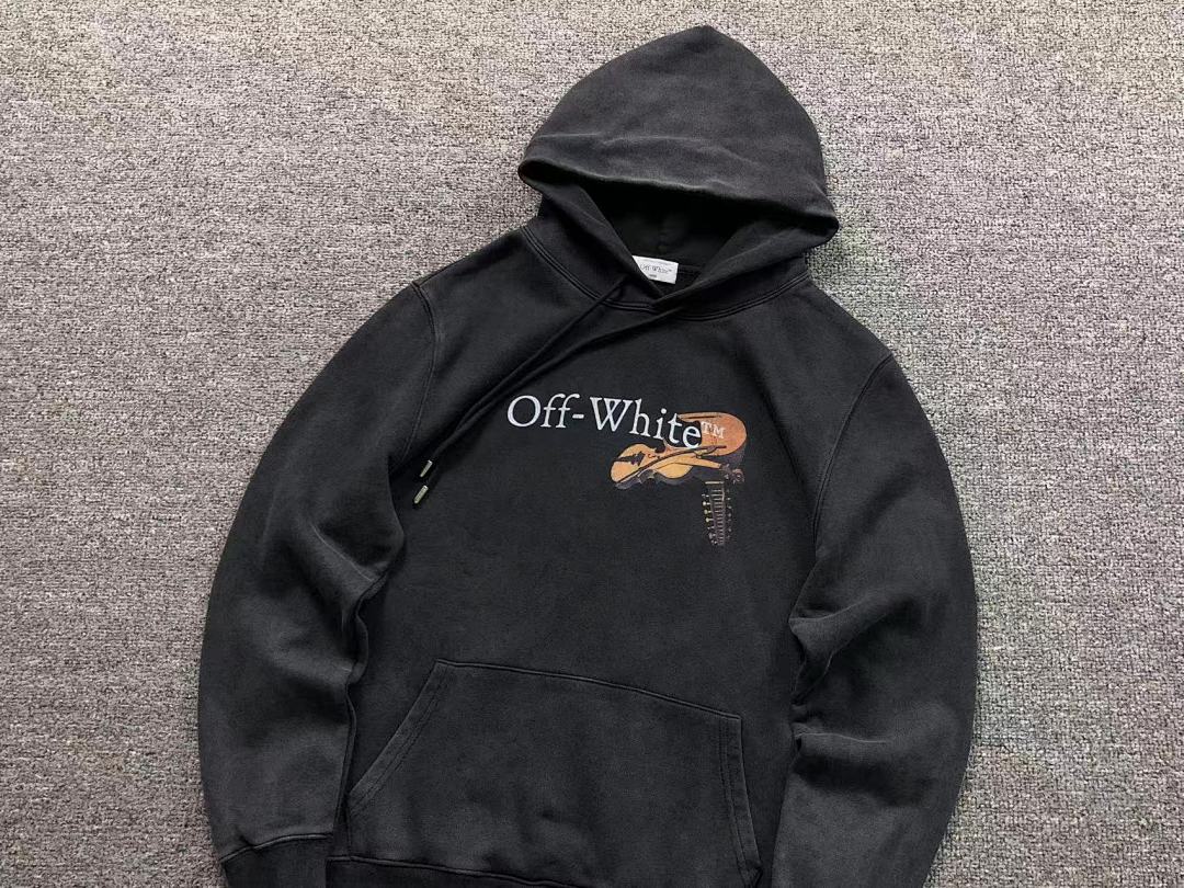 Off-White 208 OFF-WHITE HOODIE 412051117 (Im 170Cm 60Kg I Wear Size S In The Phot) - Image 12