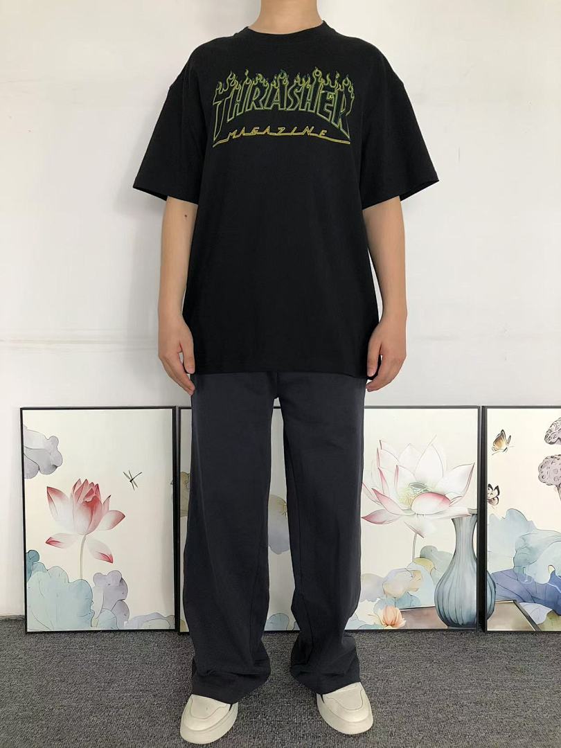 Thrasher 68 THRASHER T-SHIRT 41060918121 (Im 170Cm 60Kg I Wear Size L In The Phot) - Image 3