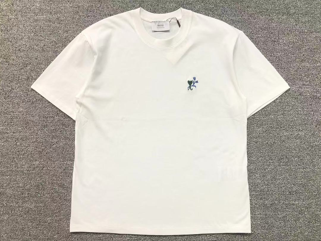 AMI 98 AMI T-SHIRT 3208210721 (Im 170Cm 60Kg I Wear Size M In The Phot) - Image 7