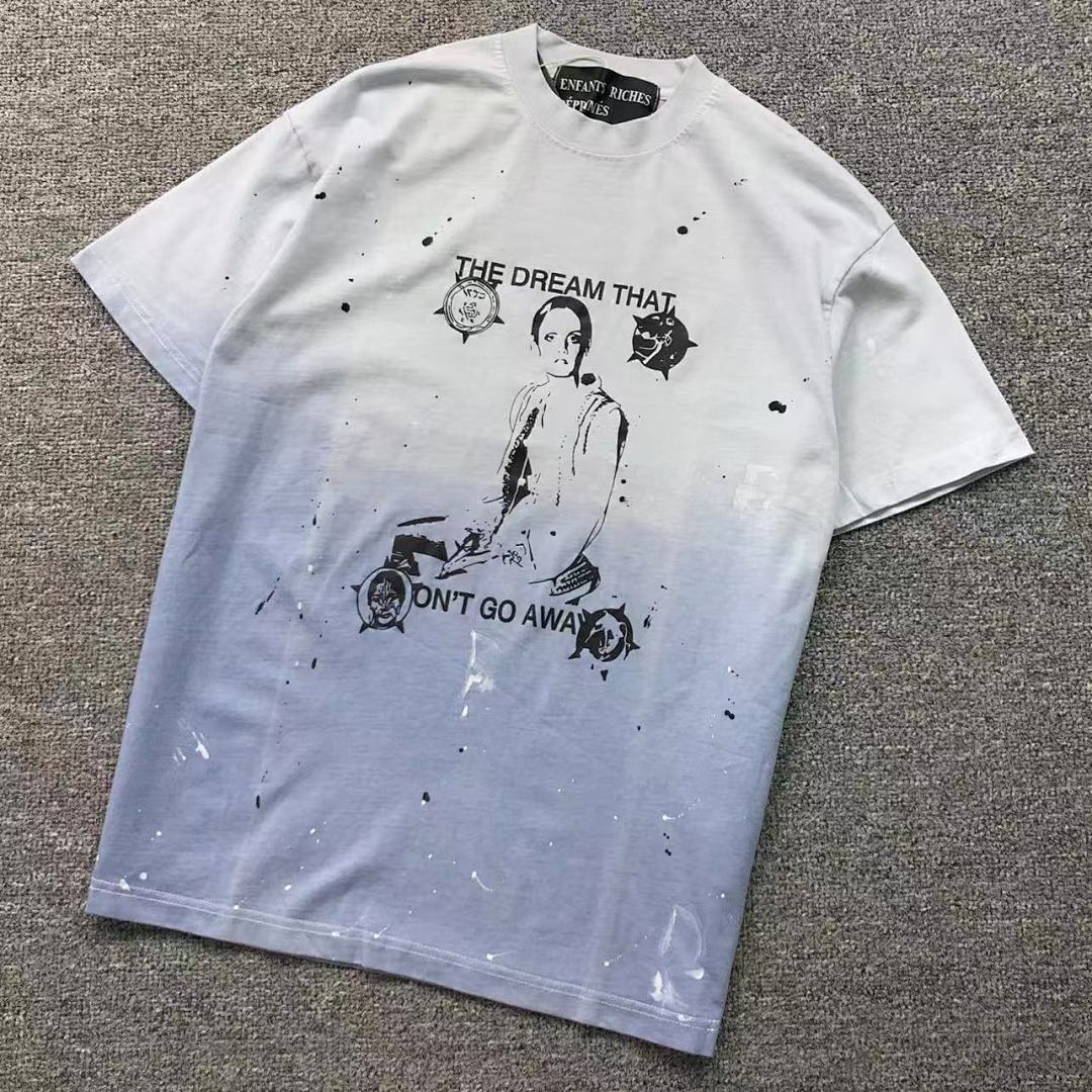 Chanel 98 ENFANTS RICHES DEPRIMES T-SHIRT 5211738162 (Im 170Cm 60Kg I Wear Size S In The Phot) - Image 6