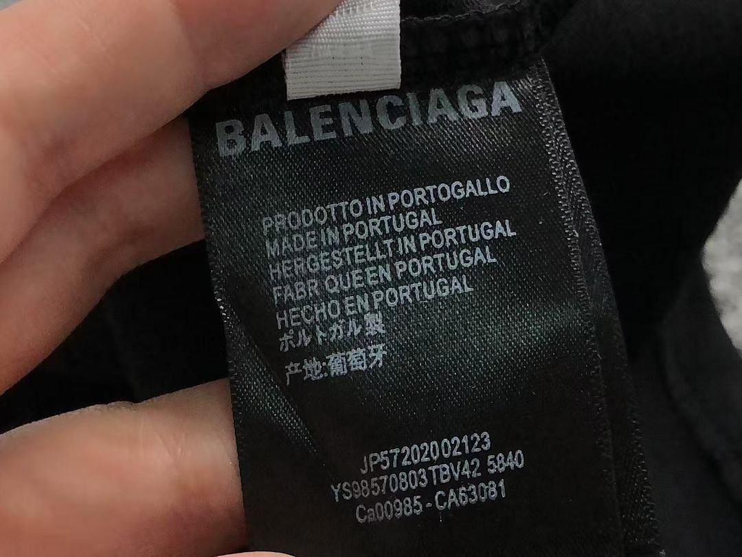Balenciaga 113 B⭐L⭐⭐⭐IA⭐A T-SHIRT 5261104147 (Im 170Cm 60Kg I Wear Size M In The Phot) - Image 22