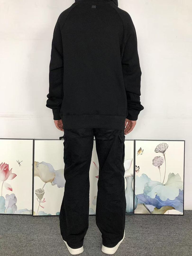 AMI 118 AMI HOODIE 57281488 (Im 170Cm 60Kg I Wear Size M In The Phot) - Image 5