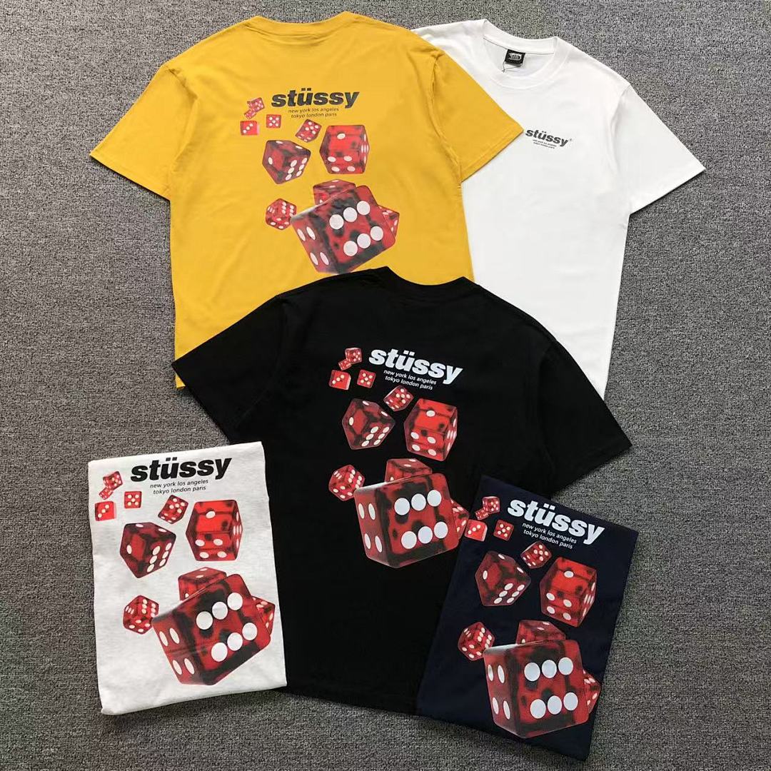 Stussy 135 STUSSY T-SHIRT 22031904001 (Im 170Cm 60Kg I Wear Size L In The Phot)
