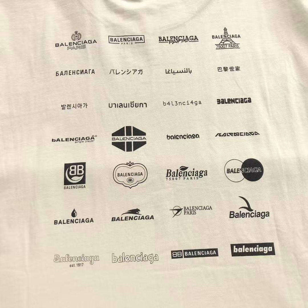 Balenciaga 125 B⭐L⭐⭐⭐IA⭐A T-SHIRT 42042406163 (Im 170Cm 60Kg I Wear Size XS In The Phot) - Image 9