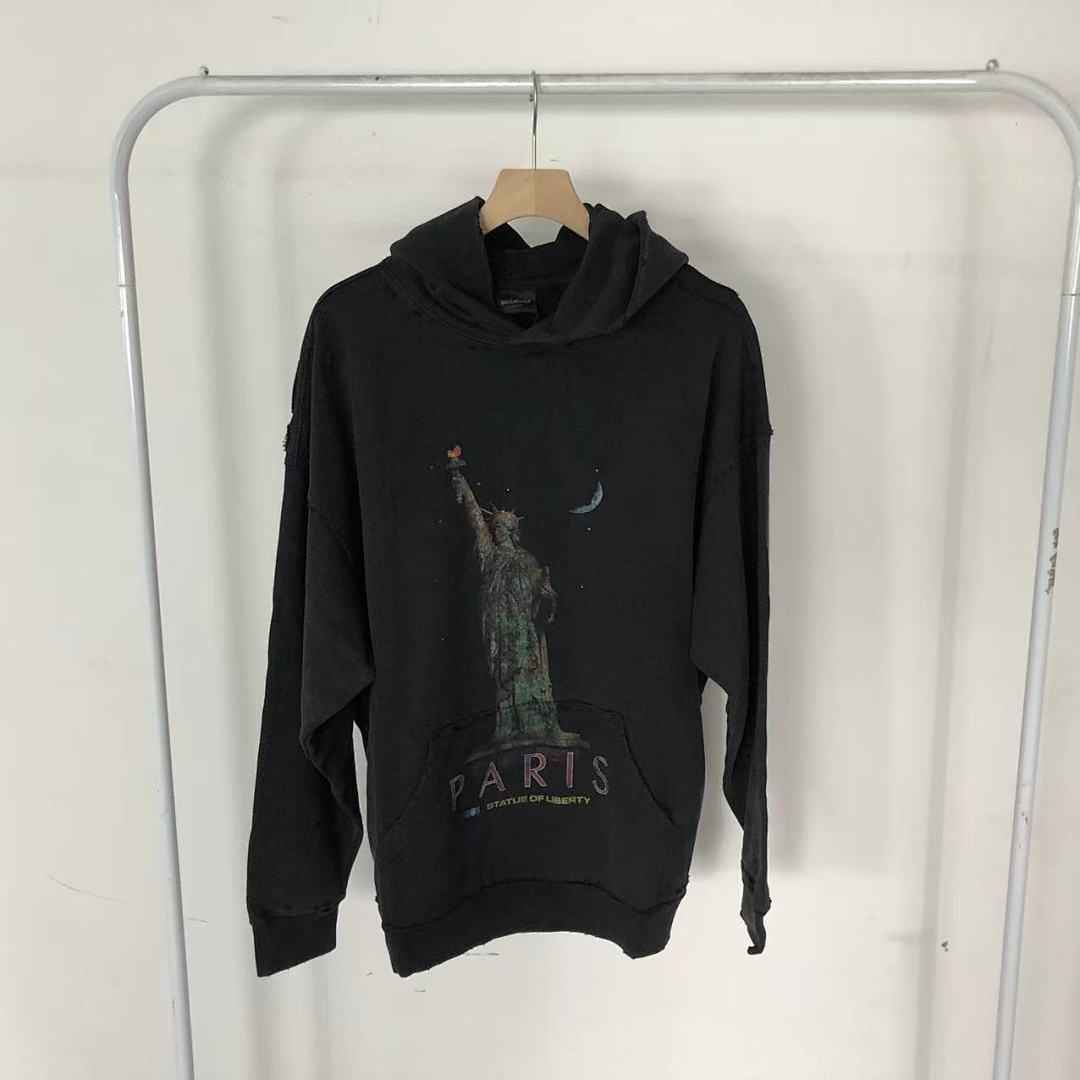 Balenciaga 275 B⭐L⭐⭐⭐IA⭐A HOODIE 4122711163 (Im 170Cm 60Kg I Wear Size XS In The Phot) - Image 22