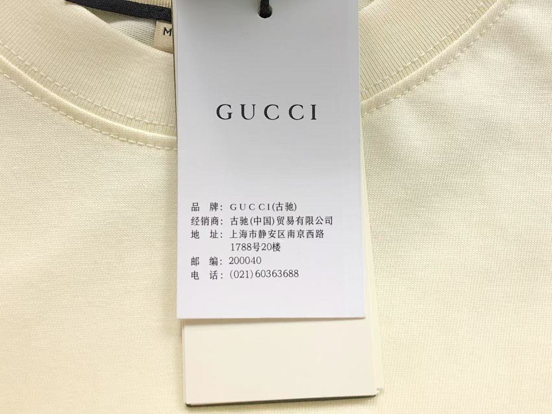 Gucci 85 G⭐C⭐I T-SHIRT 5050815101 (Im 170Cm 60Kg I Wear Size S In The Phot) - Image 16