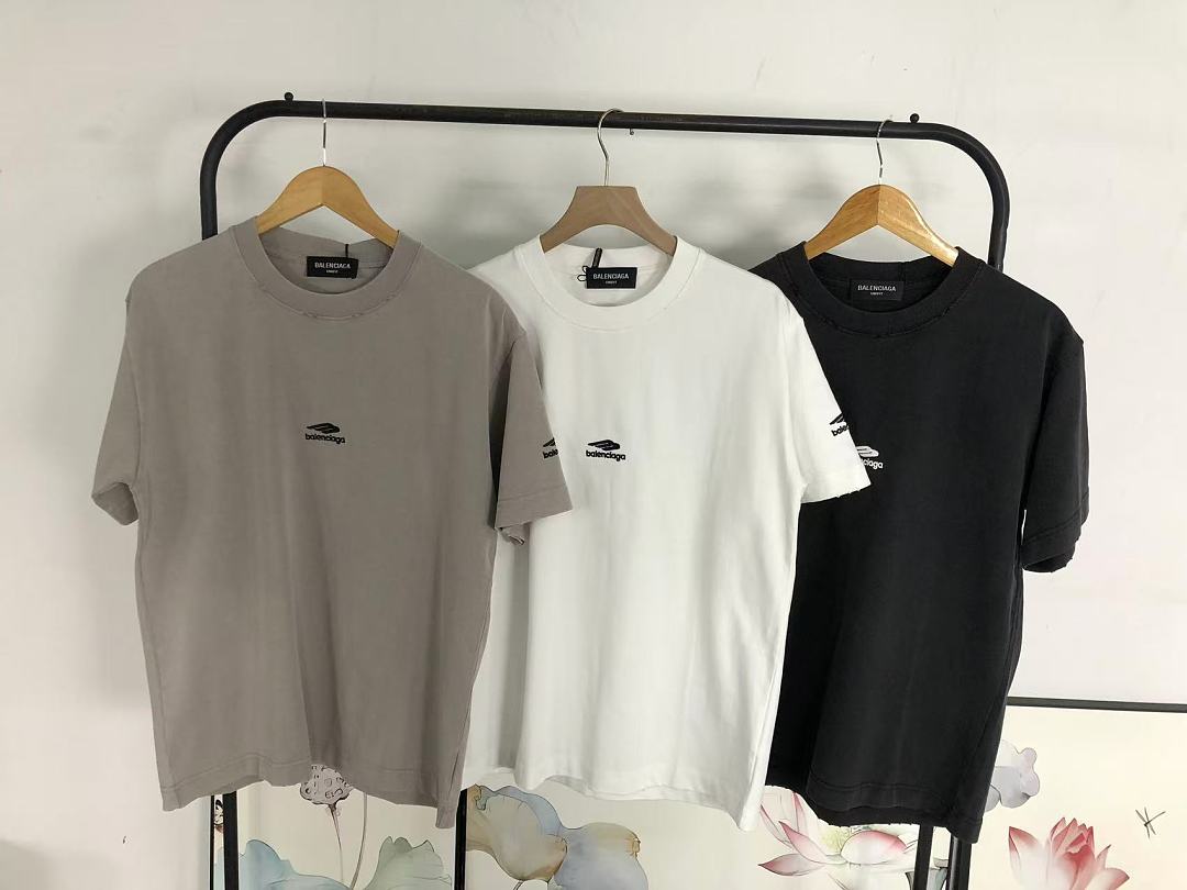 Balenciaga 125 B⭐L⭐⭐⭐IA⭐A T-SHIRT 5207270981 (Im 170Cm 60Kg I Wear Size S In The Phot) - Image 24