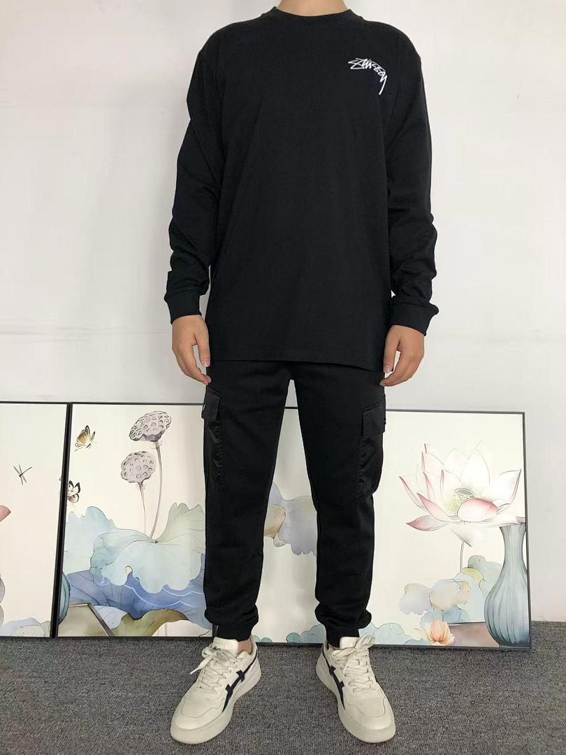 Stussy 95 STUSSY LONG SLEEVED 582004123 (Im 170Cm 60Kg I Wear Size M In The Phot) - Image 3