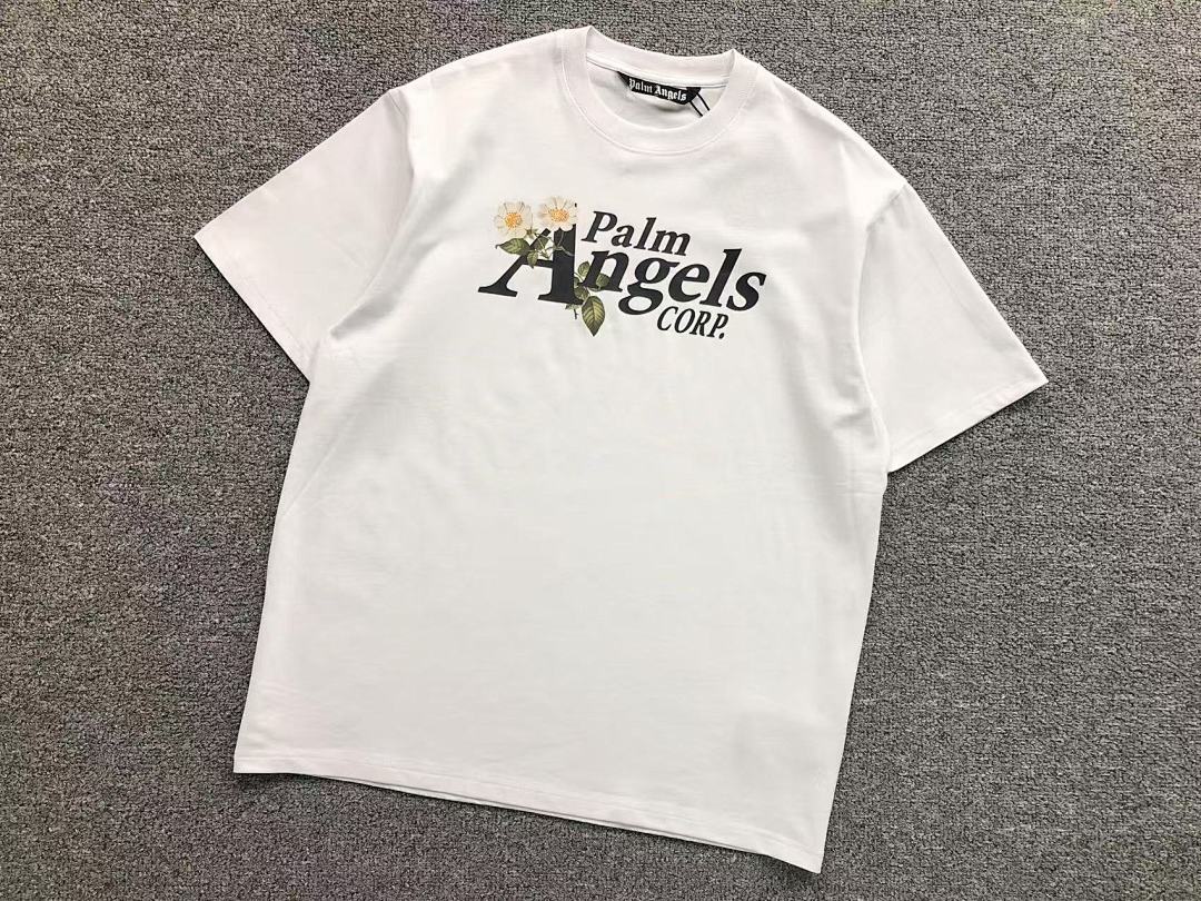Palm Angels 78 PALM ANGELS T-SHIRT 41060941121 (Im 170Cm 60Kg I Wear Size L In The Phot) - Image 7