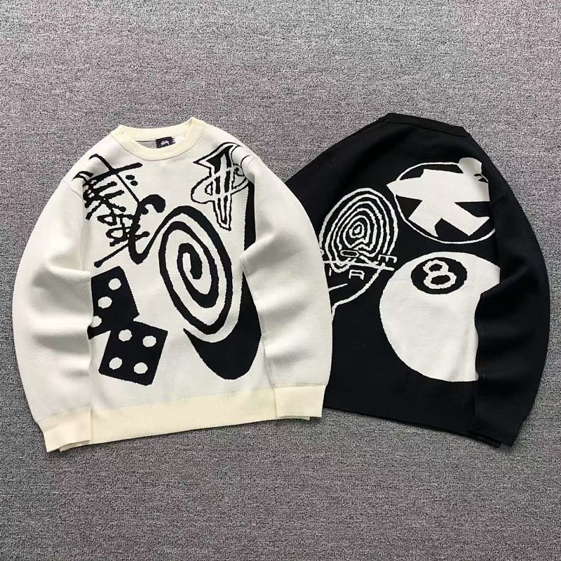 Stussy 178 STUSSY SWEATER 412200177 (Im 170Cm 57Kg I Wear Size S In The Phot)