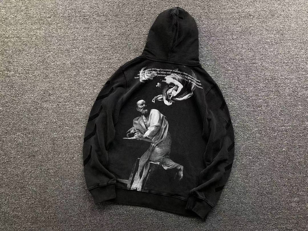 Off-White 195 OFF-WHITE HOODIE 57311219 (Im 170Cm 60Kg I Wear Size S In The Phot) - Image 6