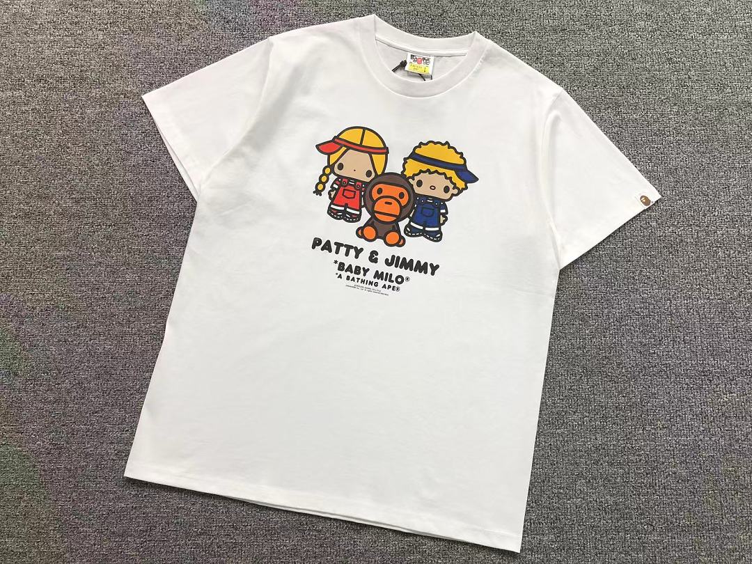 Bape 82 BAPE T-SHIRT 4206101998 (Im 170Cm 60Kg I Wear Size L In The Phot) - Image 6