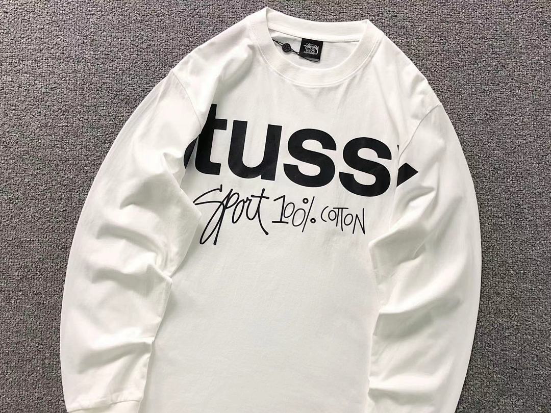 Stussy 158 STUSSY LONG SLEEVED 22041321001 (Im 170Cm 60Kg I Wear Size M In The Phot) - Image 9
