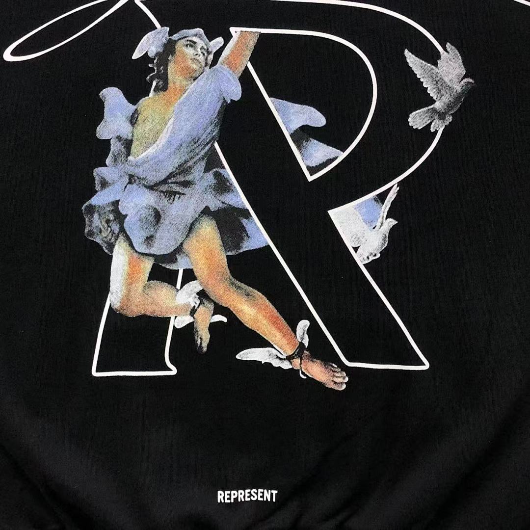 Represent 128 REPRESENT HOODIE 1109261168 (Im 170Cm 60Kg I Wear Size S In The Phot) - Image 12