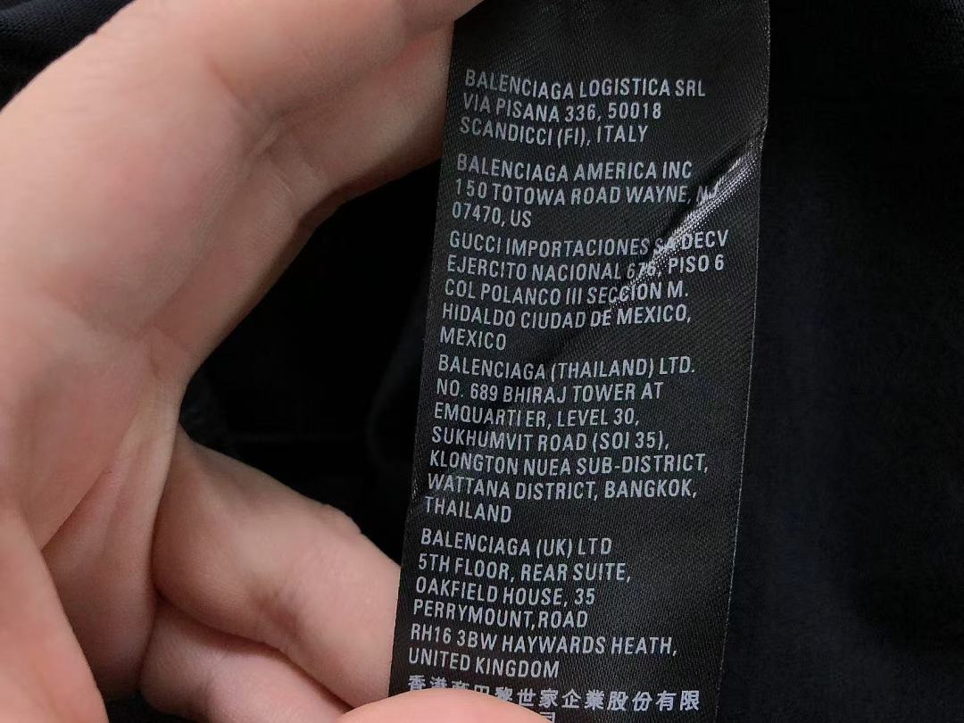Balenciaga 128 B⭐L⭐⭐⭐IA⭐A T-SHIRT 42060511163 (Im 170Cm 60Kg I Wear Size XS In The Phot) - Image 23
