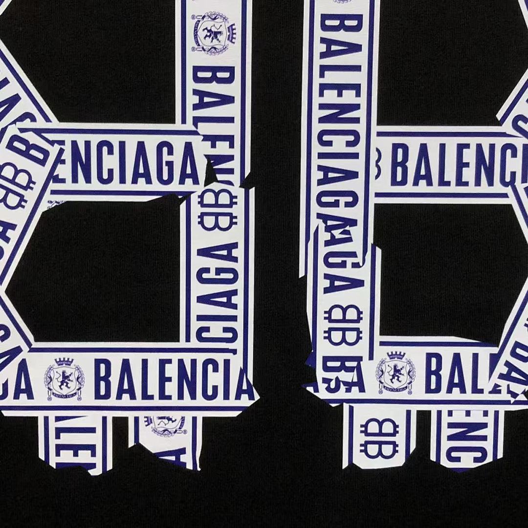 Balenciaga 108 B⭐L⭐⭐⭐IA⭐A T-HIRT 41081918133 (Im 170Cm 60Kg I Wear Size XL In The Phot) - Image 11