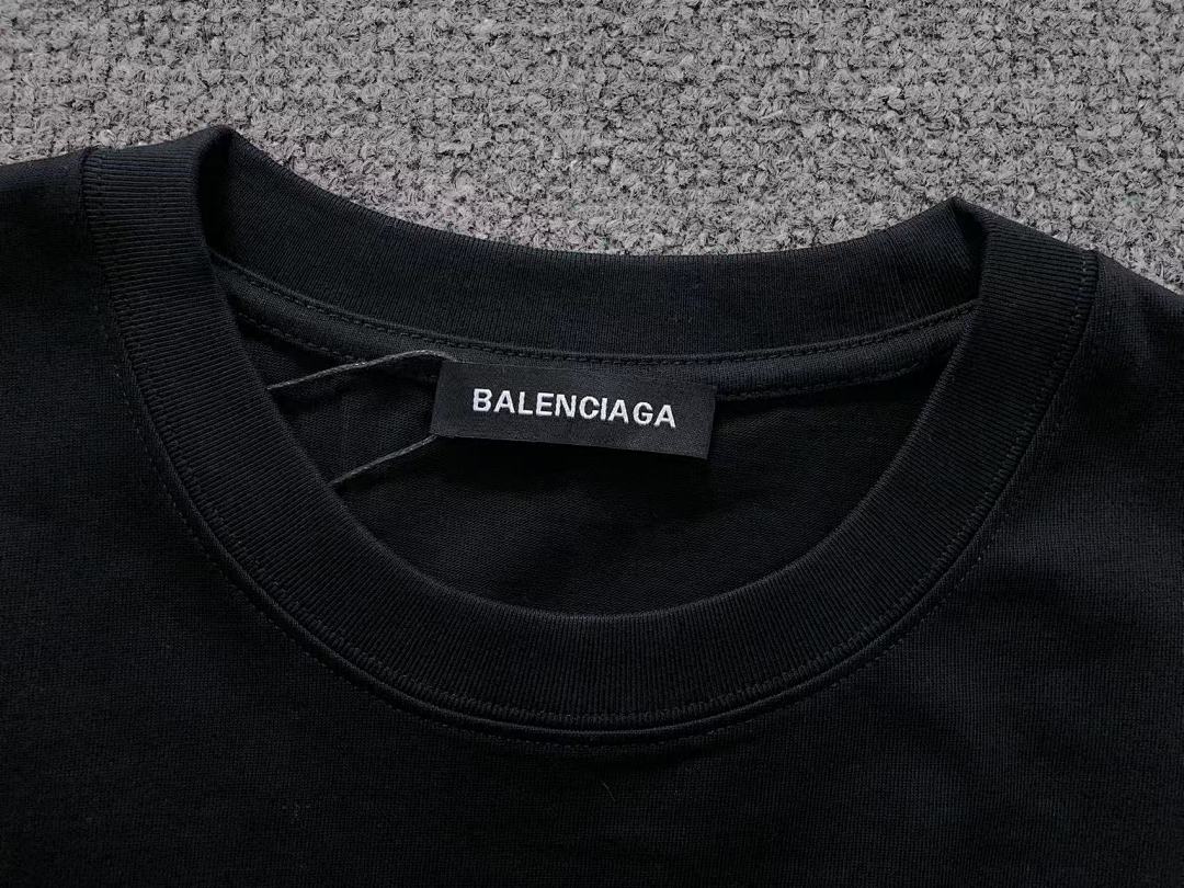 Balenciaga 118 B⭐L⭐⭐⭐IA⭐A T-SHIRT 3112311421 (Im 170Cm 60Kg I Wear Size M In The Phot) - Image 20