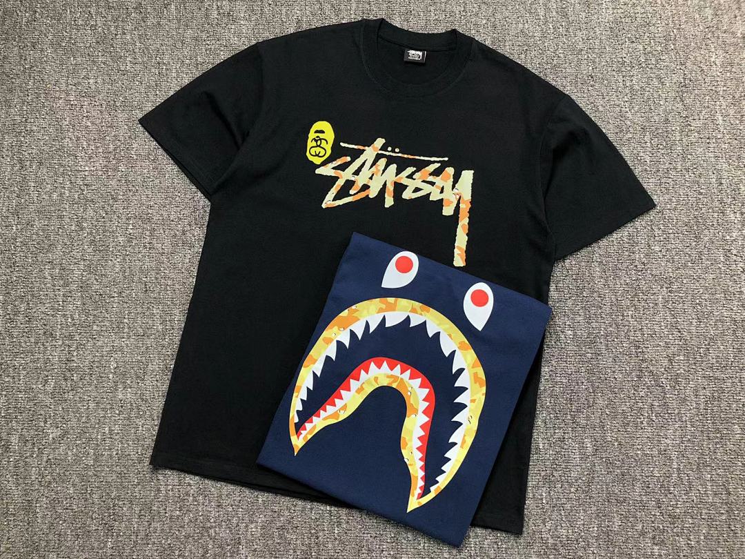 Bape 85 STUSSY BAPE T-SHIRT, photo 1