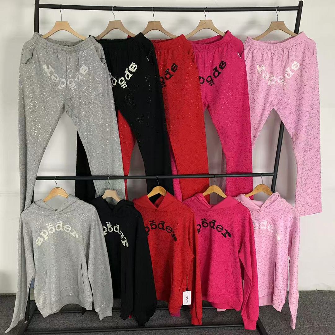 Sp5der TROUSERS 165 SP5DER HOODIE - Image 66