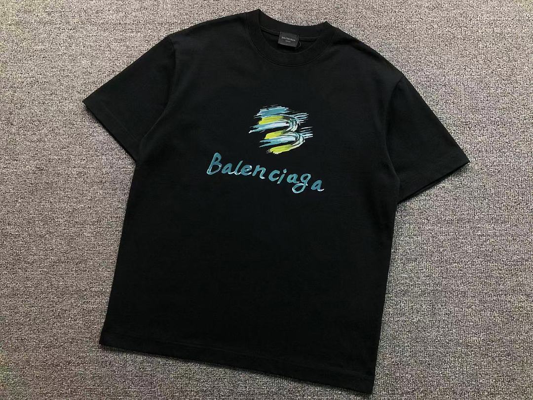 Balenciaga 115 B⭐L⭐⭐⭐IA⭐A T-SHIRT 3204181821 (Im 170Cm 60Kg I Wear Size L In The Phot) - Image 11