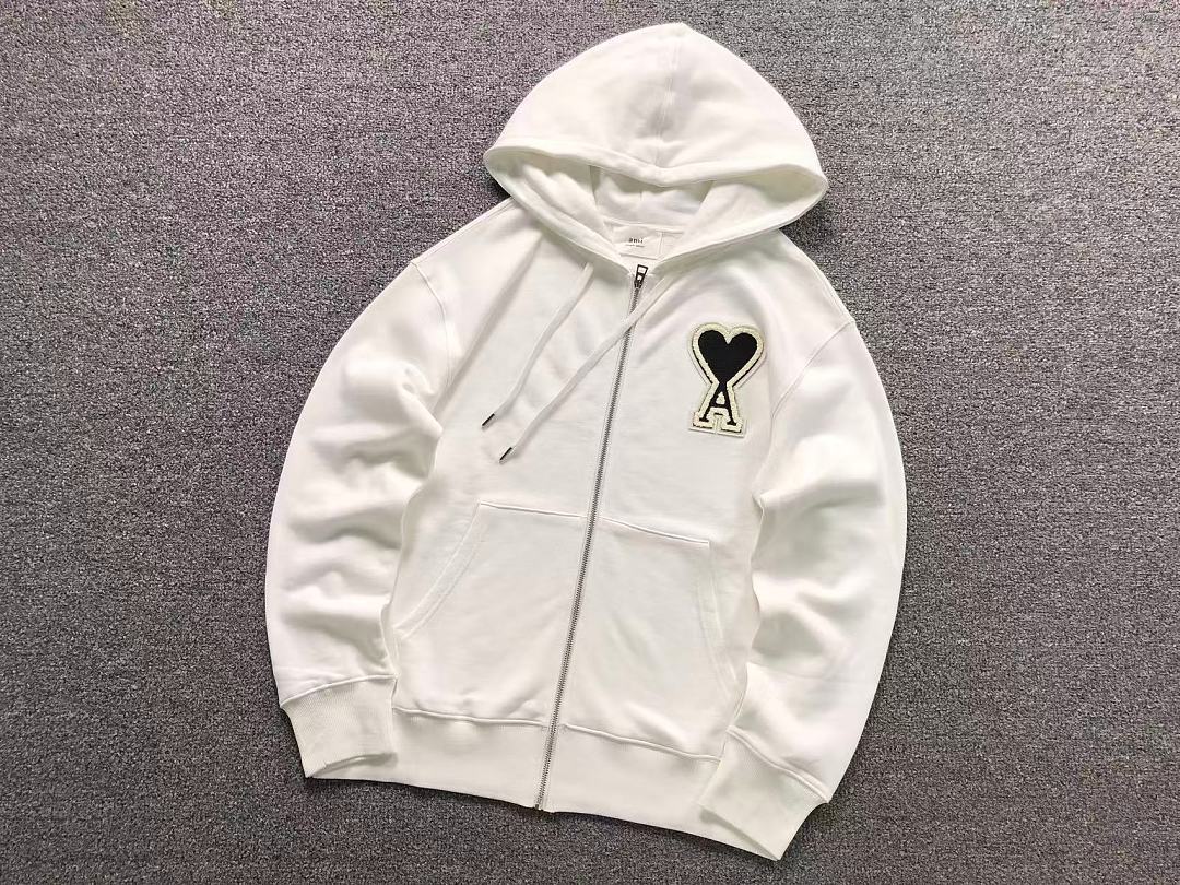 AMI 208 TROUSERS 178 AMI HOODIE - Image 8