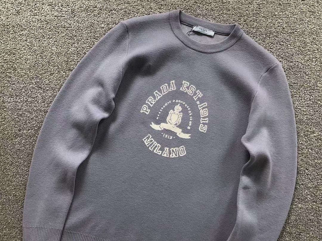 Prada 208 P⭐A⭐A SWEATER 3208162321 (Im 170Cm 60Kg I Wear Size L In The Phot) - Image 7