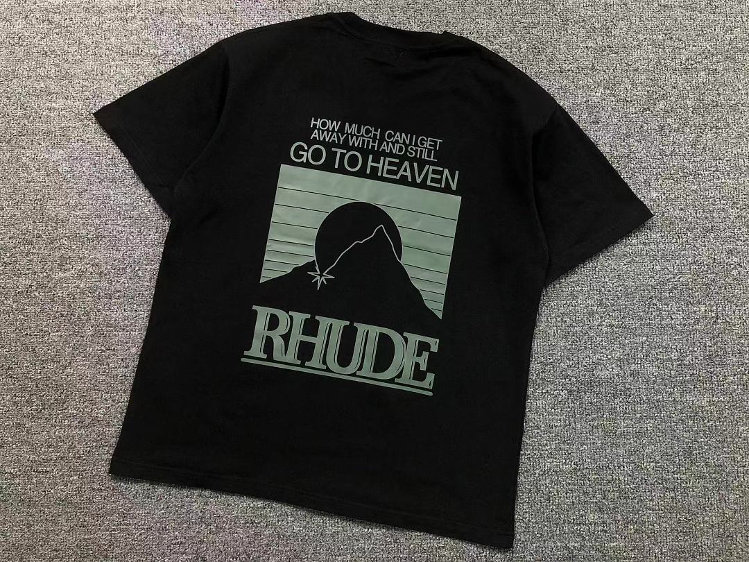 Rhude 105 RHUDE T-SHIRT 3208060717 (Im 170Cm 60Kg I Wear Size S In The Phot) - Image 14