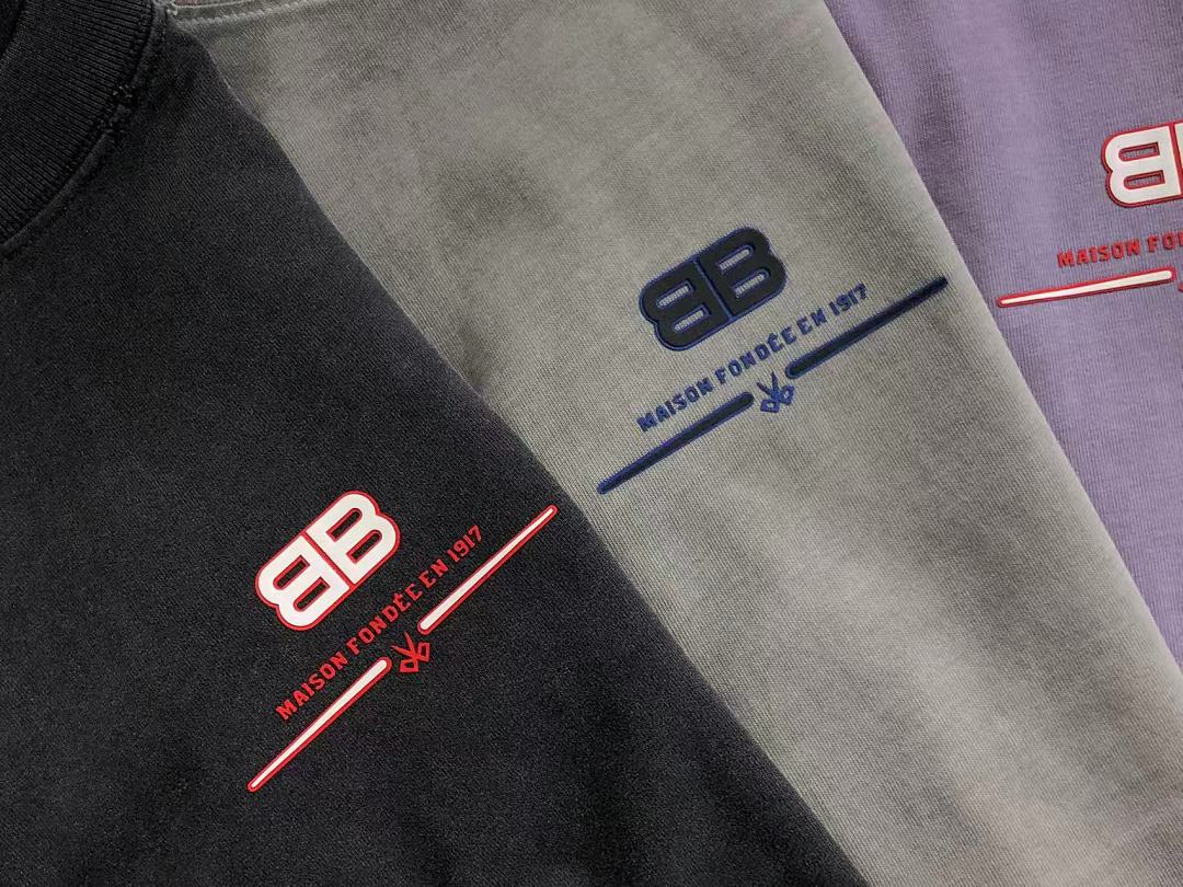 Balenciaga 128 B⭐L⭐⭐⭐IA⭐A T-SHIRT 3205061021 (Im 170Cm 60Kg I Wear Size L In The Phot) - Image 25