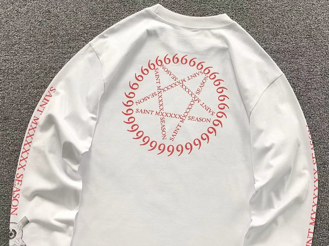 Chanel 135 SAINT MICHAEL LONG SLEEVED 3110082317 (Im 170Cm 60Kg I Wear Size S In The Phot) - Image 12