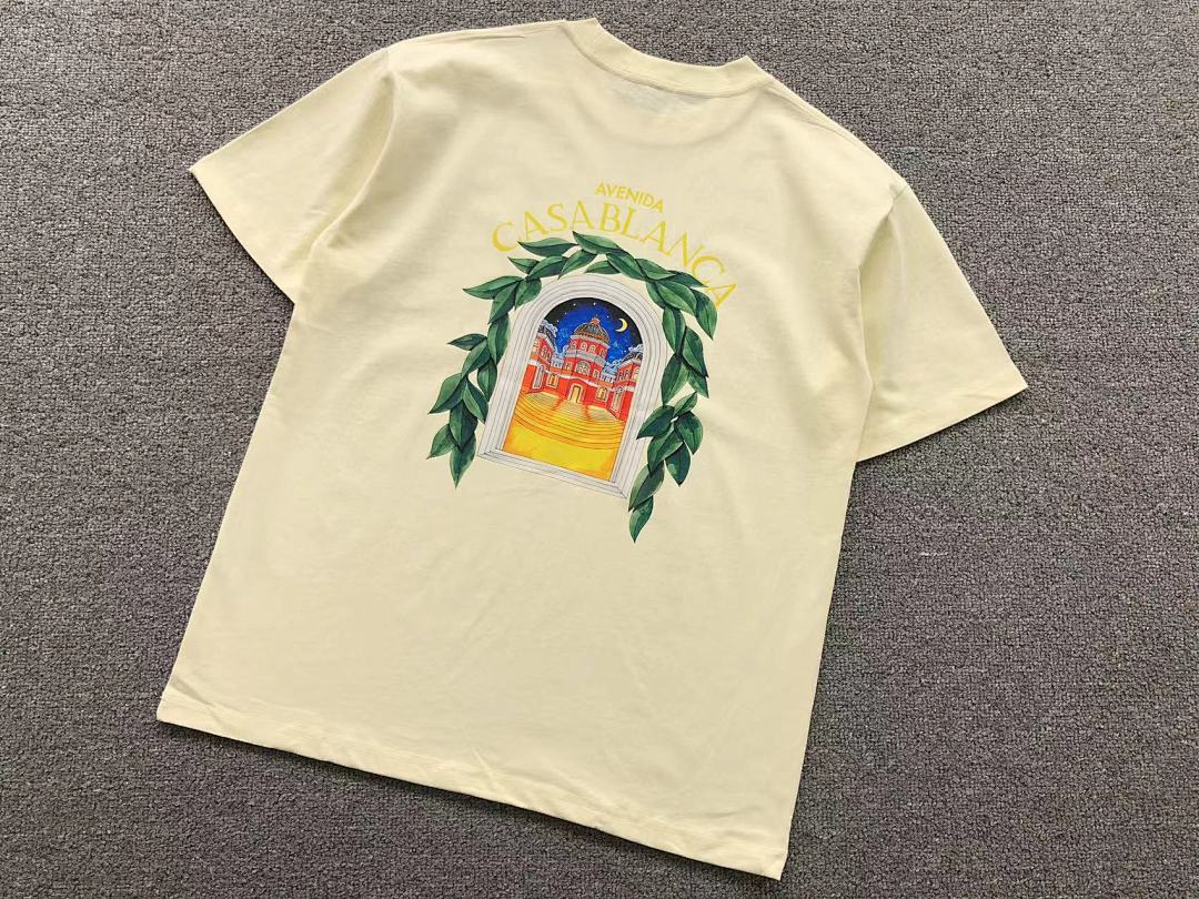 Unbranded 128 CASABLANCA T-SHIRT 504171601 (Im 170Cm 60Kg I Wear Size M In The Phot) - Image 7
