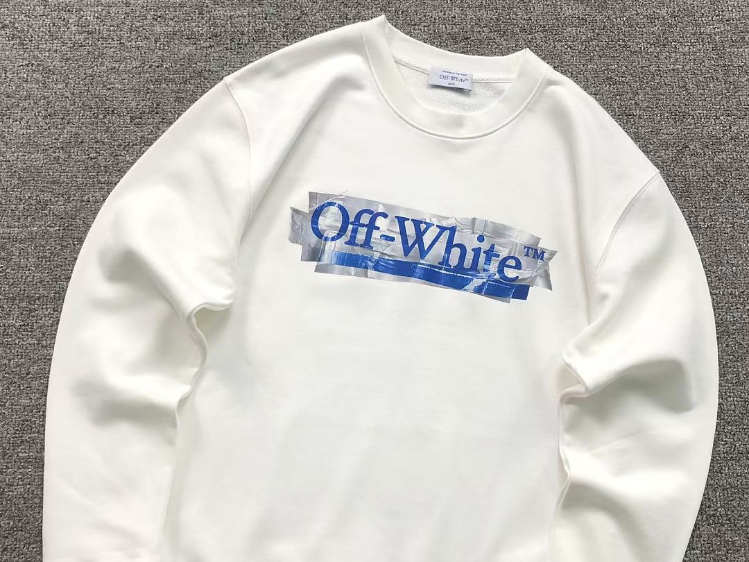 Off-White 135 OFF-WHITE HOODIE 3209050519 (Im 170Cm 60Kg I Wear Size M In The Phot) - Image 9