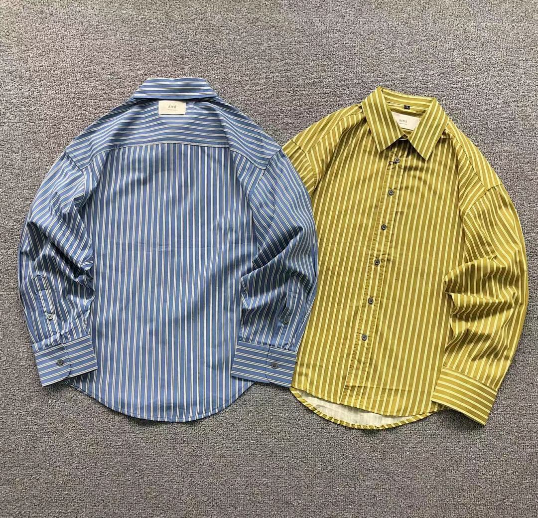 AMI 138 AMI SHIRT 4104090217 (Im 170Cm 60Kg I Wear Size S In The Phot)