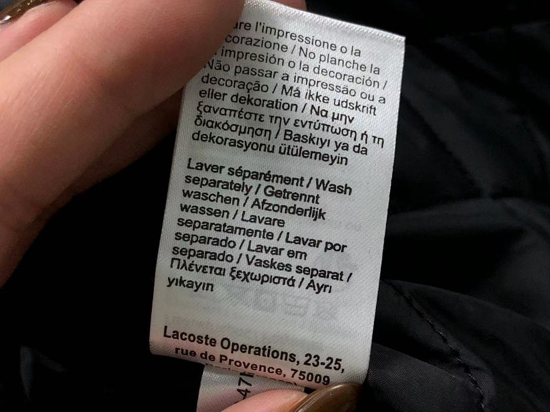 Lacoste 328 LACOSTE JACKET 111181808 (Im 170Cm 57Kg I Wear Size S In The Phot) - Image 28