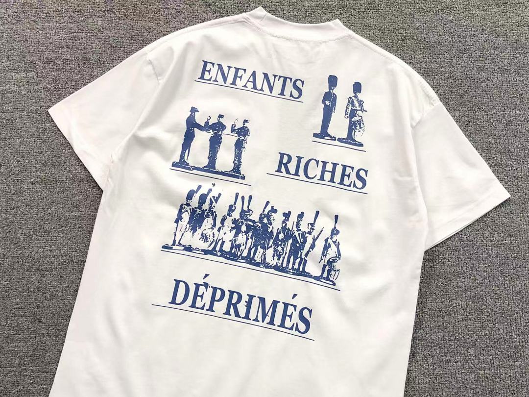 Chanel 85 ENFANTS RICHES DEPRIMES T-SHIRT 42012426162 (Im 170Cm 55Kg I Wear Size S In The Phot) - Image 12