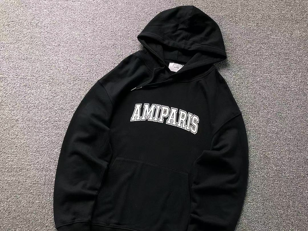 AMI 168 AMI HOODIE 3208212721 (Im 170Cm 60Kg I Wear Size M In The Phot) - Image 13