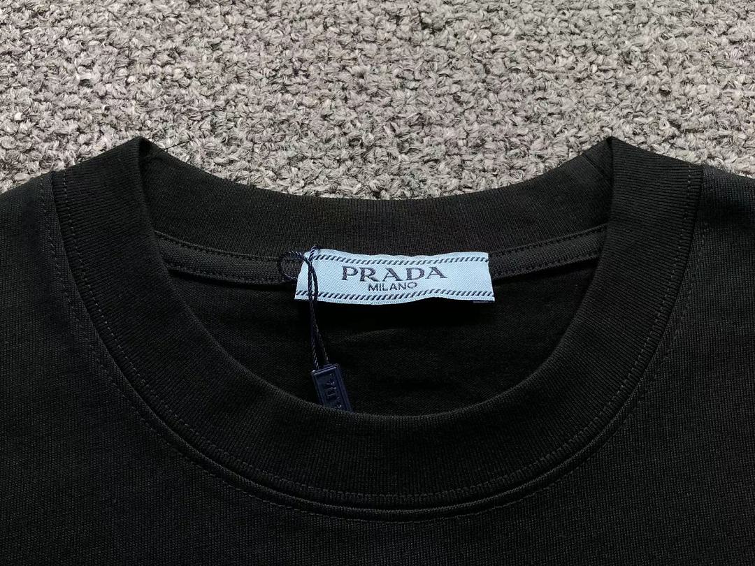 Prada 118 P⭐A⭐A T-SHIRT 3206130221 (Im 170Cm 60Kg I Wear Size L In The Phot) - Image 17