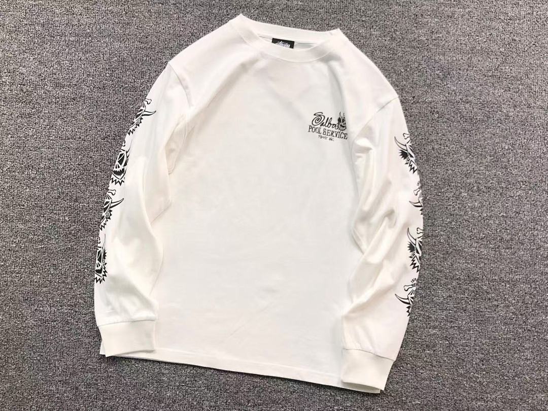 Stussy 108 STUSSY LONG SLEEVED 4111131102 (Im 170Cm 60Kg I Wear Size M In The Phot) - Image 11