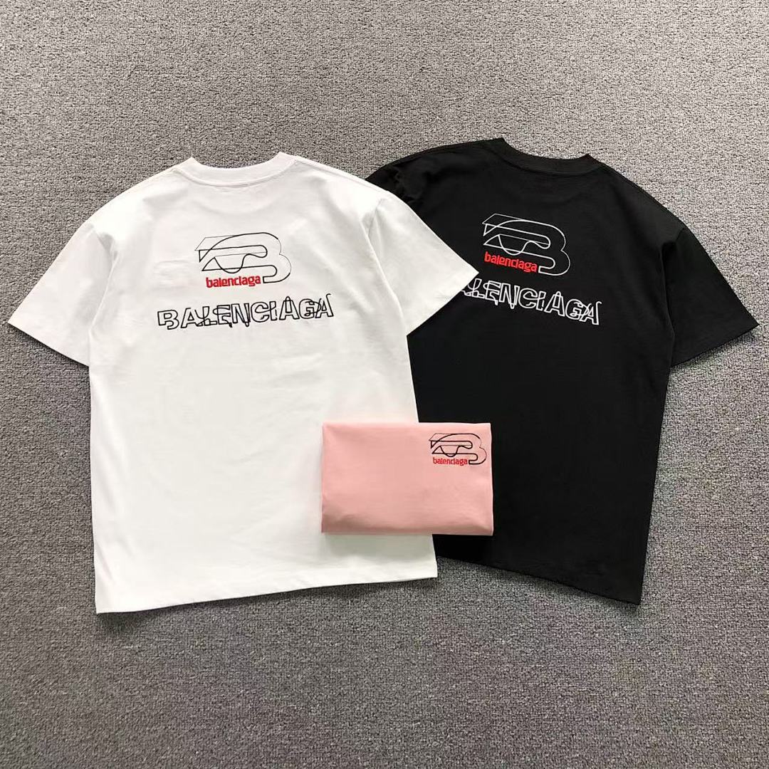 Balenciaga 108 B⭐L⭐⭐⭐IA⭐A T-SHIRT 2162308125 (Im 170Cm 60Kg I Wear Size S In The Phot)