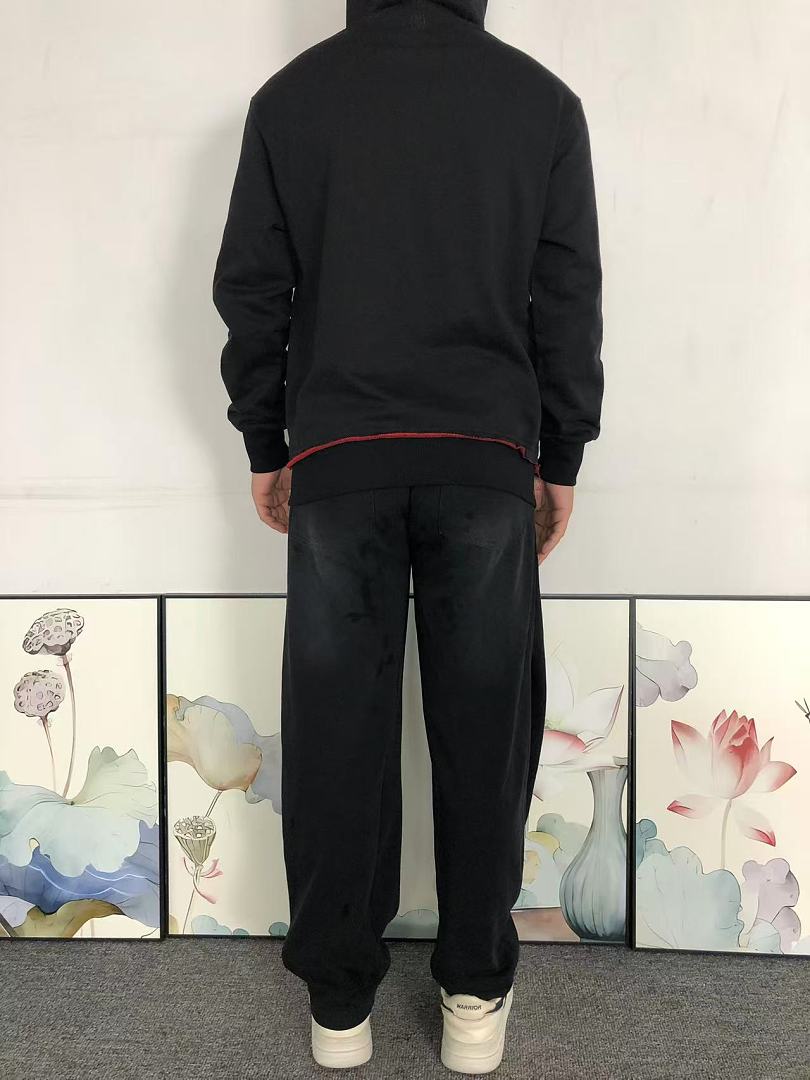 AMI 165 AMI HOODIE 3207171503 (Im 170Cm 60Kg I Wear Size M In The Phot) - Image 4