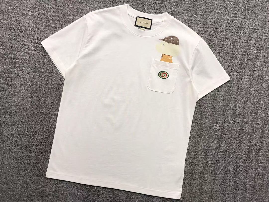 Gucci 125 G⭐C⭐I T-SHIRT 311211621 (Im 170Cm 57Kg I Wear Size XS In The Phot) - Image 7