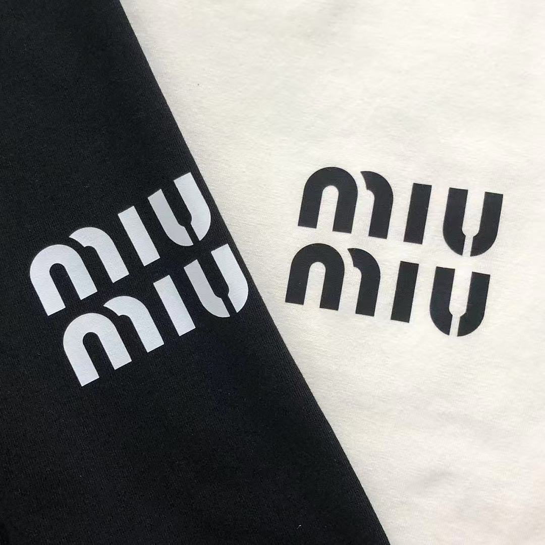 Miu Miu 113 M⭐U T-SHIRT 5207270570 (Im 170Cm 60Kg I Wear Size S In The Phot) - Image 11