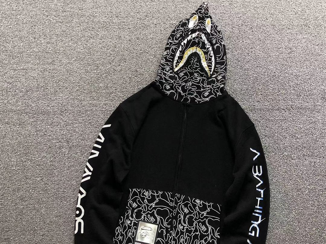 Bape 168 BAPE HOODIE 52070713158 (Im 170Cm 60Kg I Wear Size M In The Phot) - Image 14