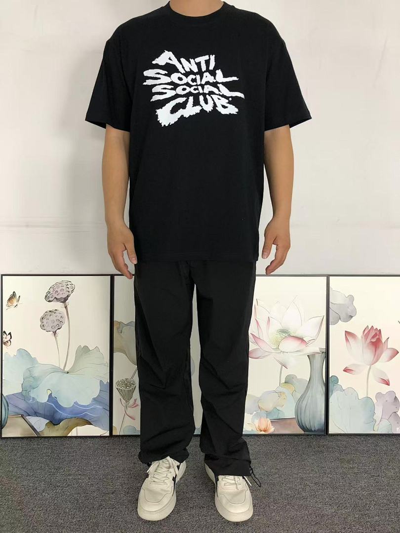 Christian Louboutin 85 ANTI SOCIAL CLUB T-SHIRT 1111190702 (Im 170Cm 60Kg I Wear Size M In The Phot) - Image 3